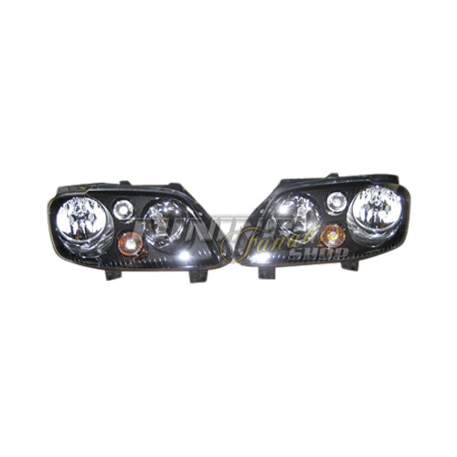 Scheinwerfer schwarz links - 2x,